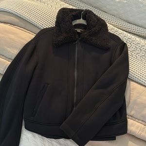 Athleta sherpa lined jacket